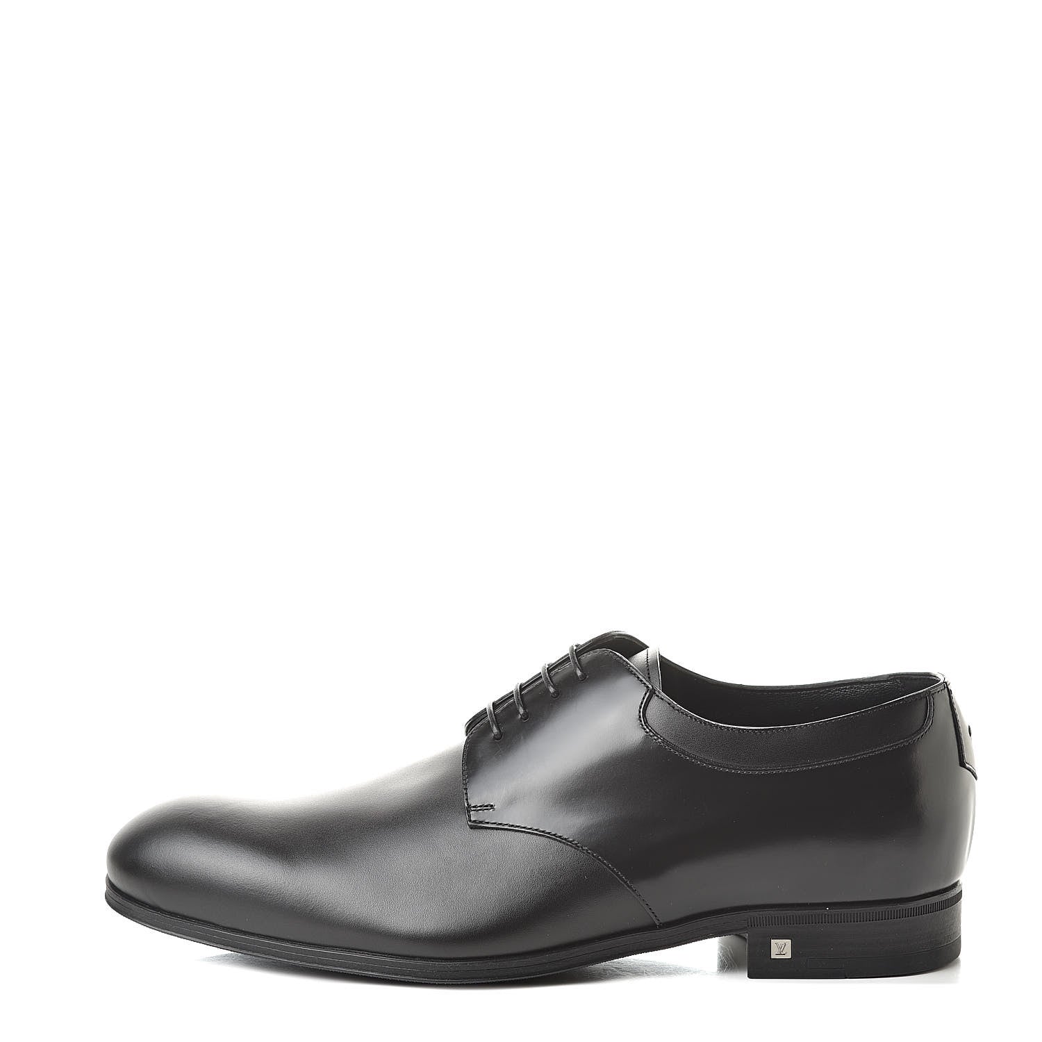 Louis Vuitton Calfskin Mens Uniforme Derby Relax 7 Black 1 of 10