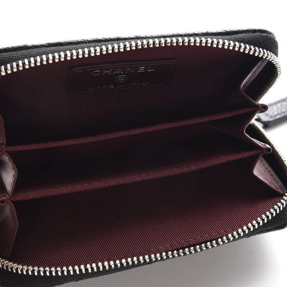 Chanel Caviar Quilted Zip Coin Purse Black 5 of 8