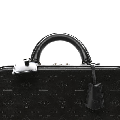 Louis Vuitton Monogram Glace Valisette MM Black 6 of 12