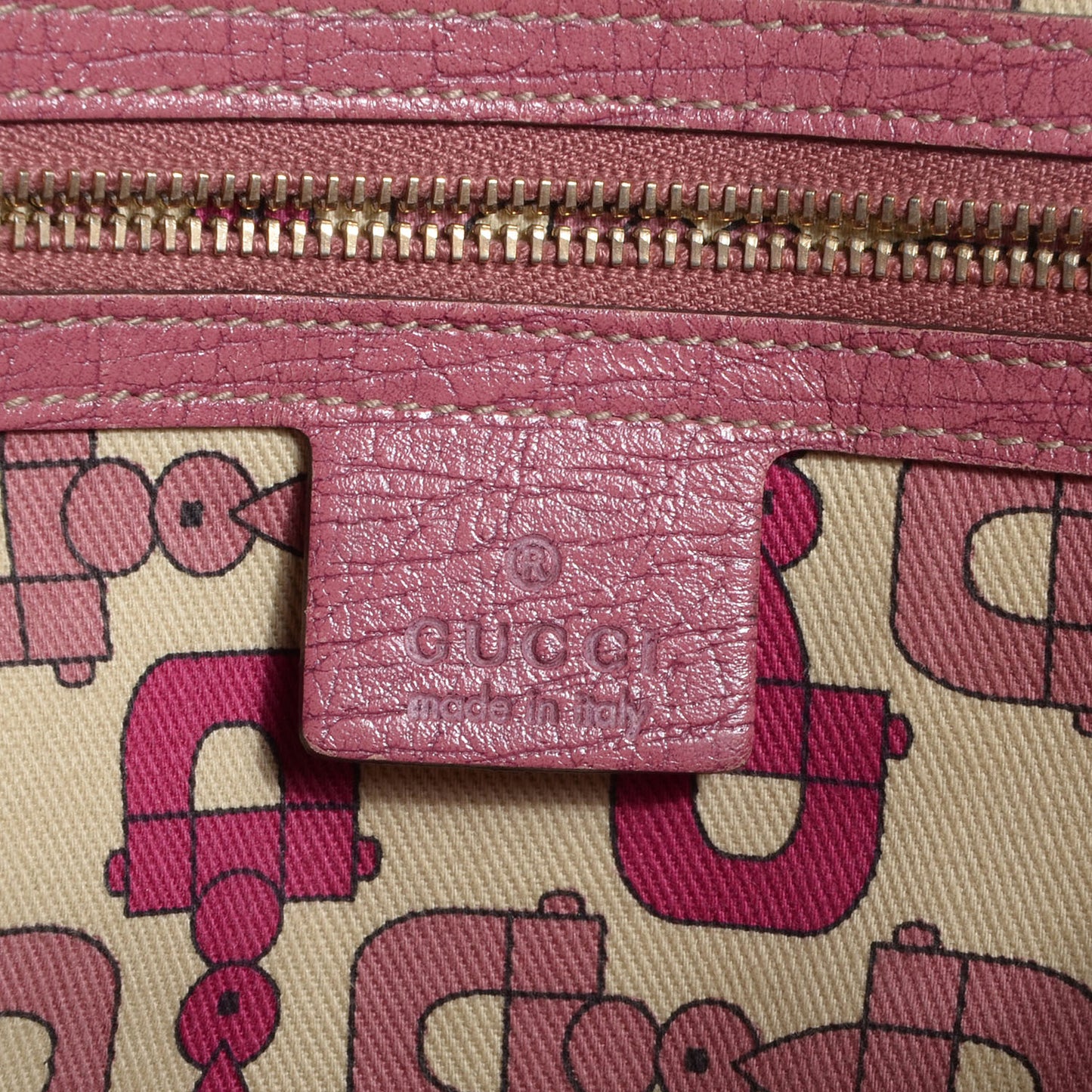 Monogram Large Jolicoeur Tote Pink