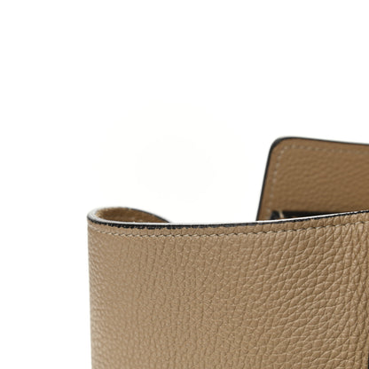 Celine Drummed Calfskin Mini Luggage Taupe 12 of 13