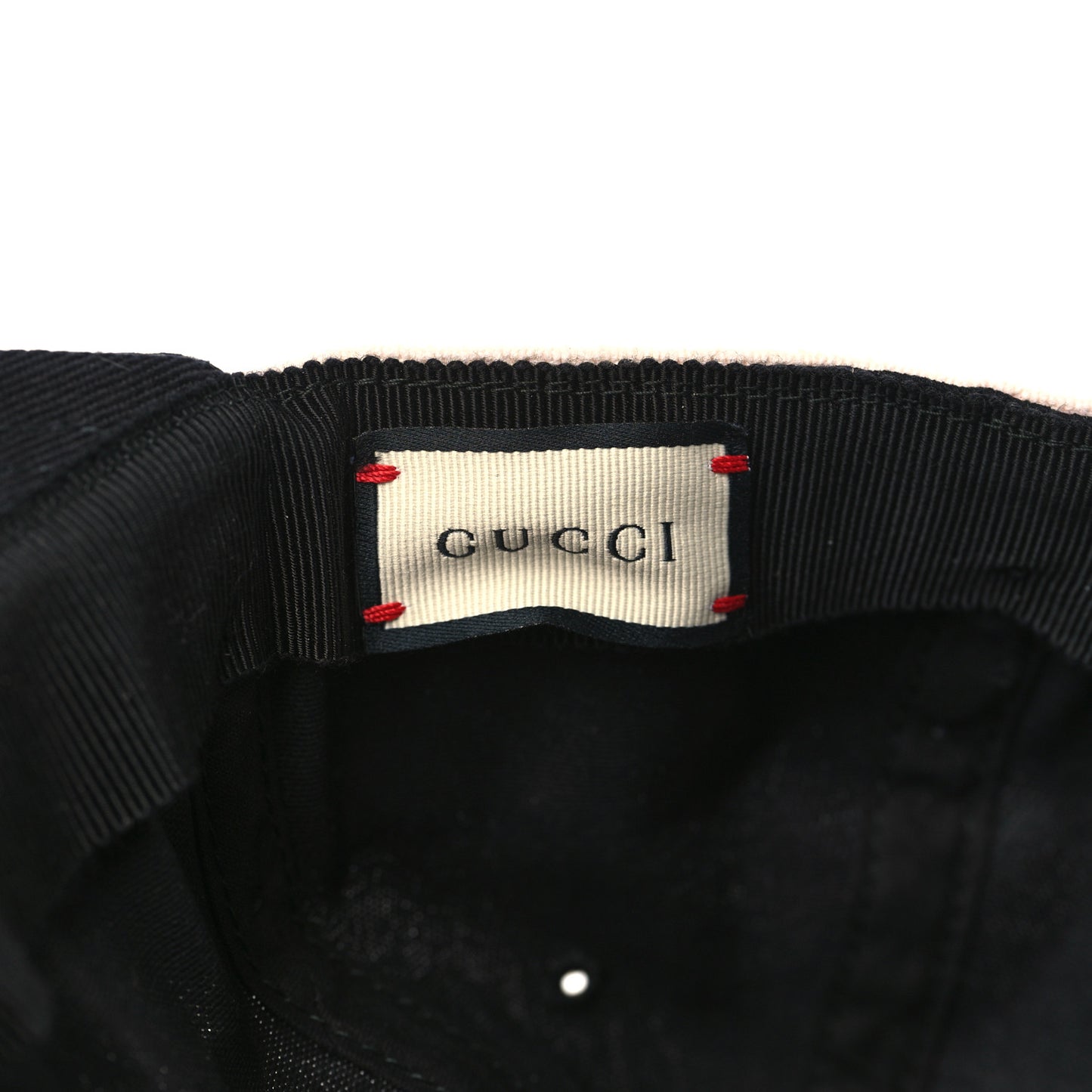 Gabardine Gucci Headband Baseball Hat 57 Black
