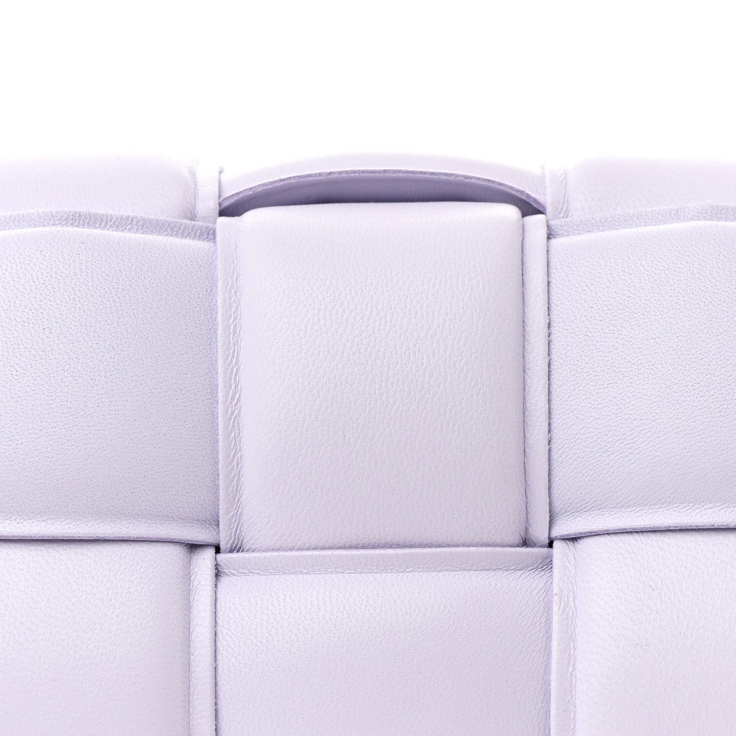 Nappa Maxi Intreccio Padded Cassette Crossbody Bag Mirth Washed