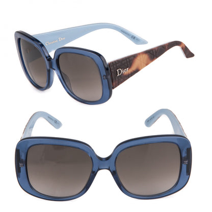 Christian Dior Resin Cannage Lady 1 Sunglasses Blue 1 of 5