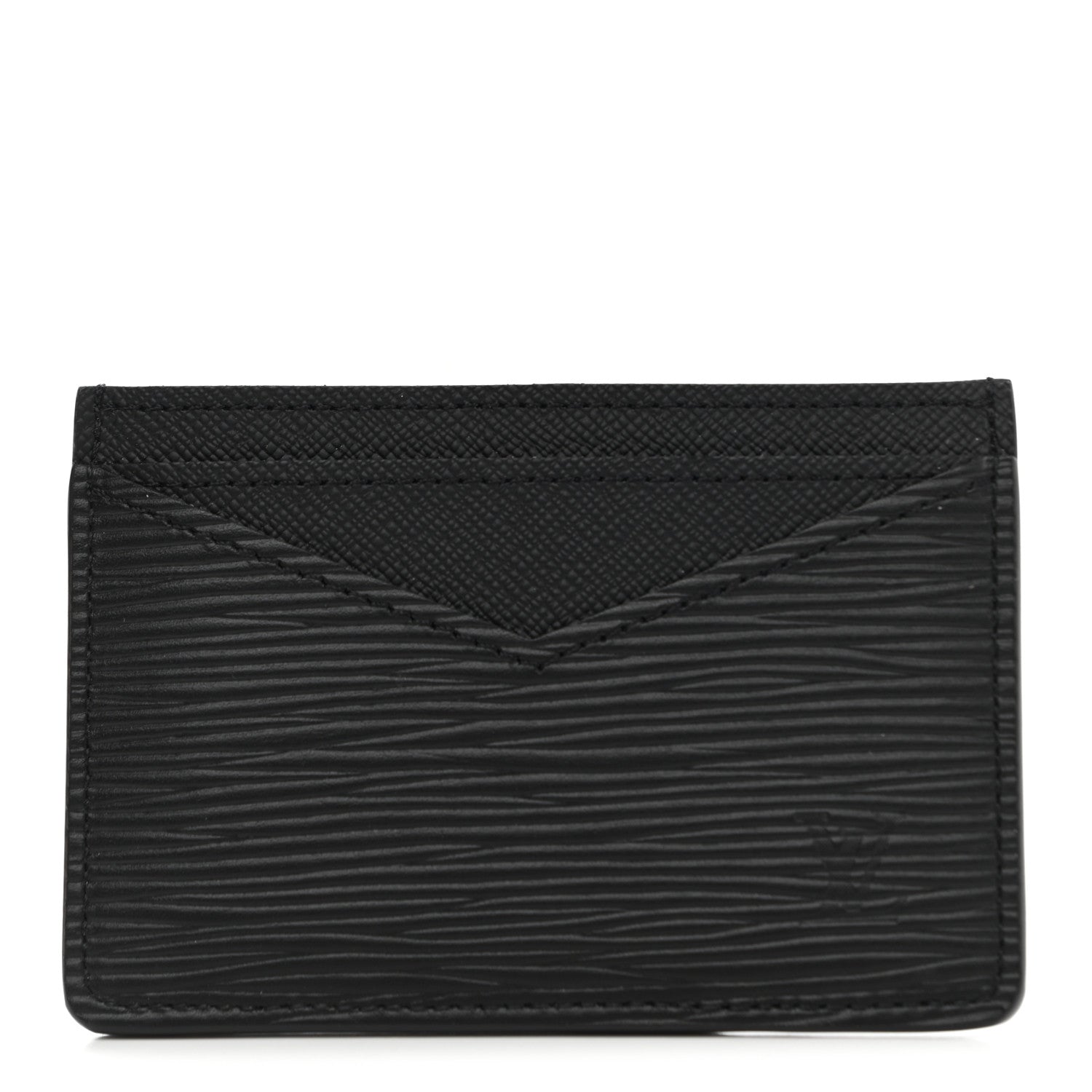 Louis Vuitton Epi Neo Porte-Cartes Card Holder Black 1 of 7
