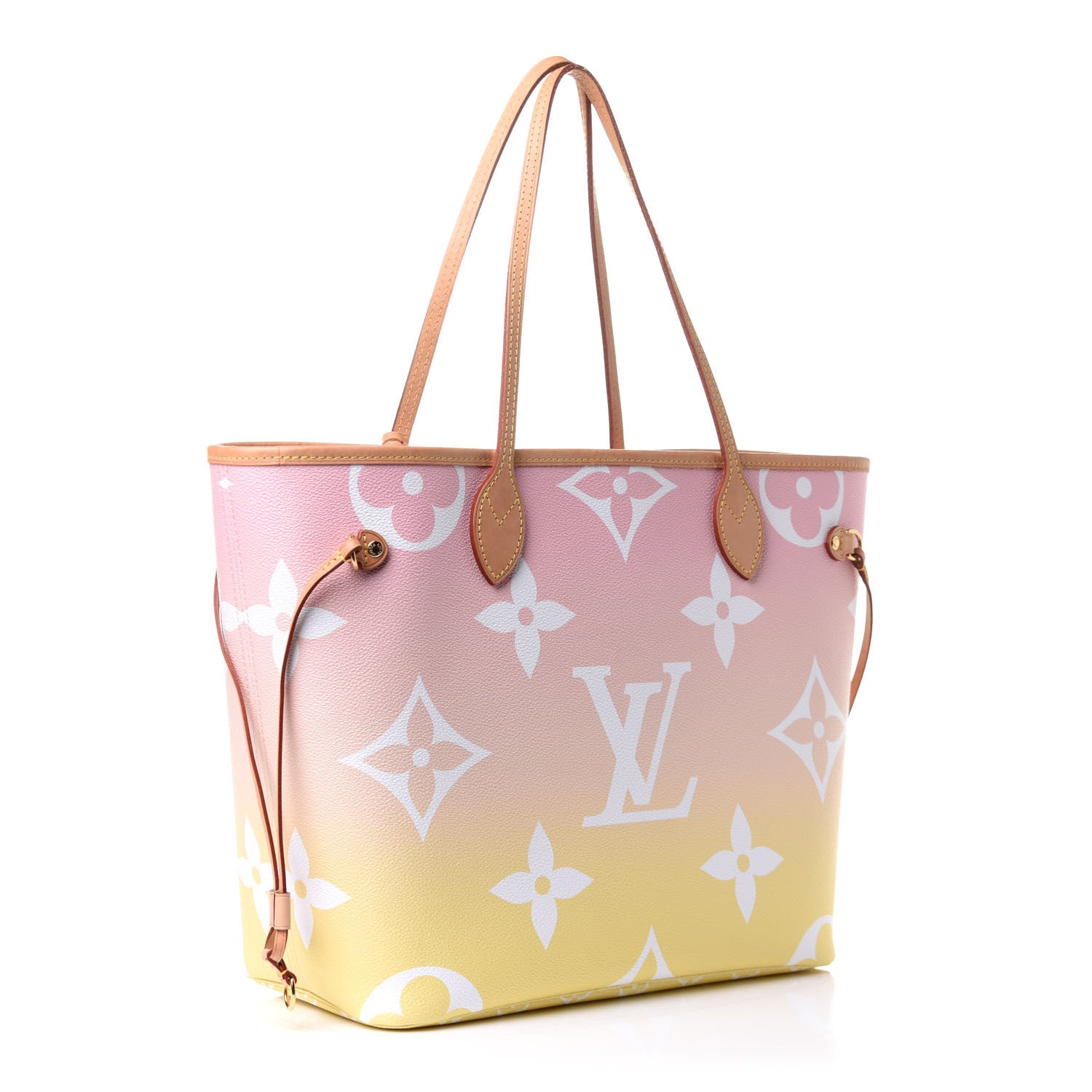 Louis Vuitton Monogram Giant By The Pool Neverfull MM Light Pink 3 of 12