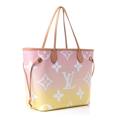 Louis Vuitton Monogram Giant By The Pool Neverfull MM Light Pink 3 of 12