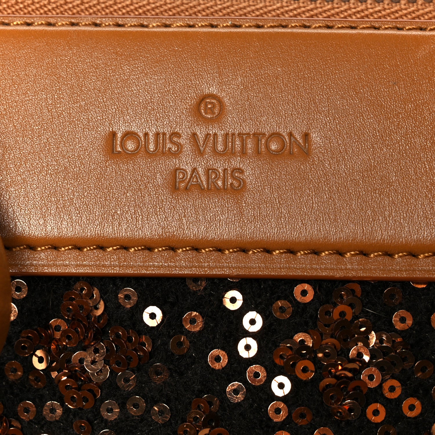 Louis Vuitton Sequin Monogram Sunshine Express Baby Gold 8 of 11