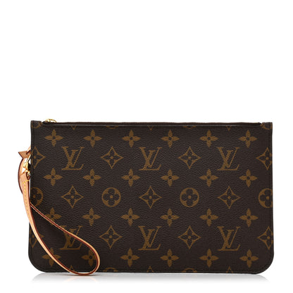 Louis Vuitton Monogram Neverfull MM GM Pochette 1 of 9