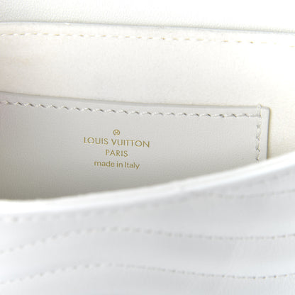 Louis Vuitton Calfskin New Wave Multi Pochette Snow 7 of 9