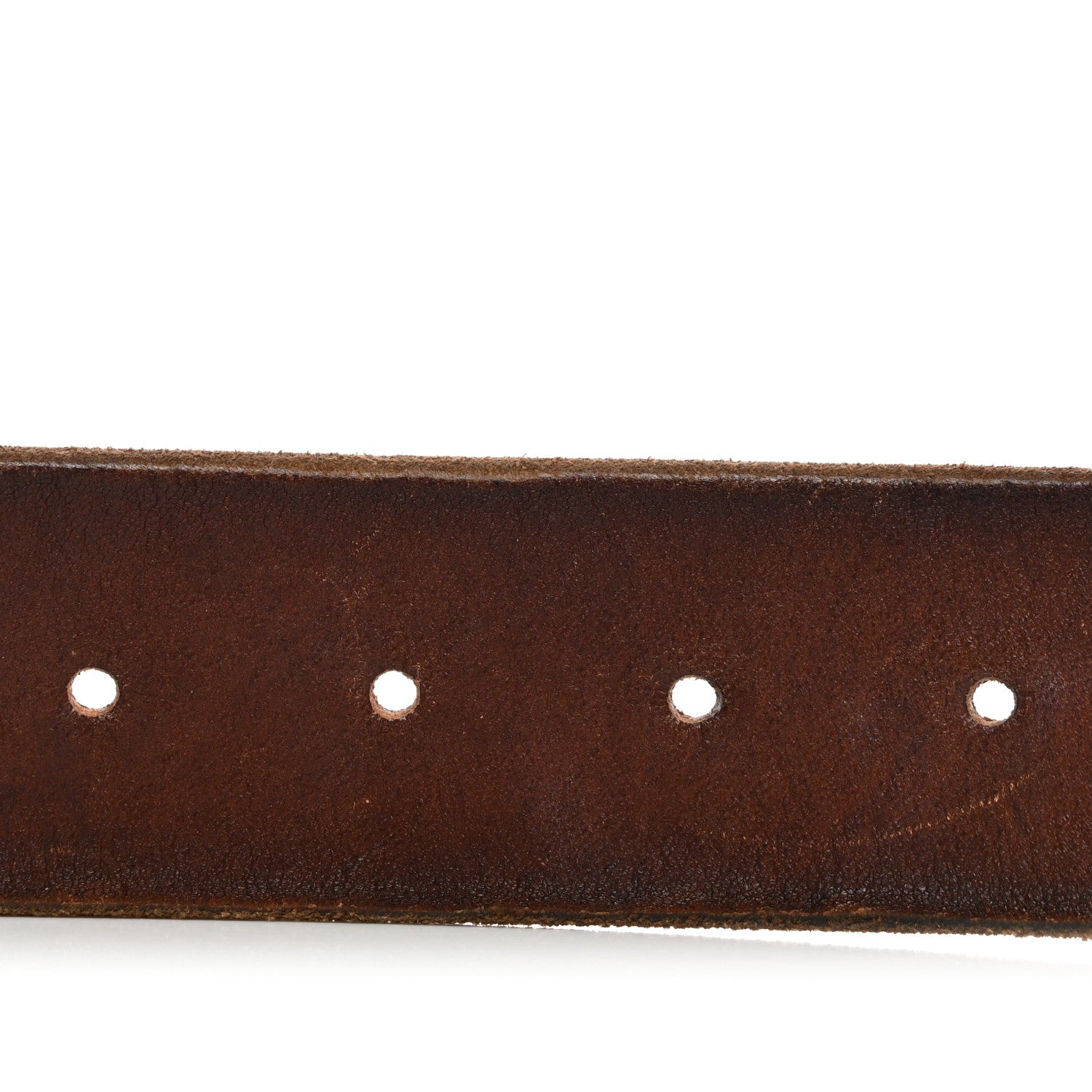 Gucci Faded Calfskin Double G 40mm Belt 75 30 Cuir 4 of 7