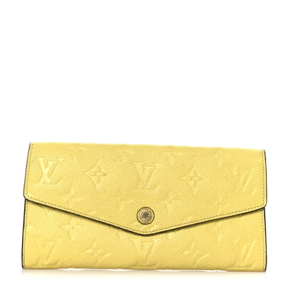Louis Vuitton Empreinte Curieuse Wallet Citrine 1 of 9
