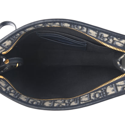 Christian Dior Oblique 30 Montaigne Pouch Blue 5 of 7