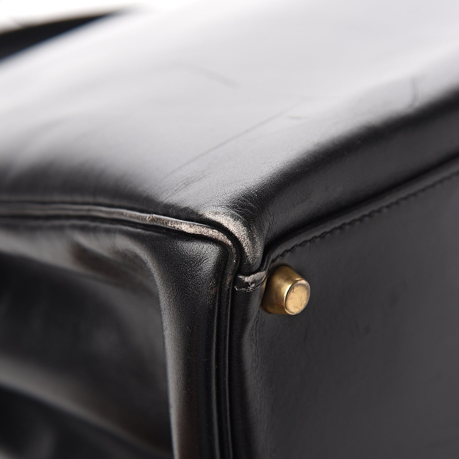 Hermes Box Kelly Retourne 40 Black 12 of 15