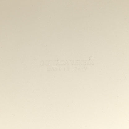 Bottega Veneta Calfskin The Point Weave Triangle Bag Chalk 9 of 12