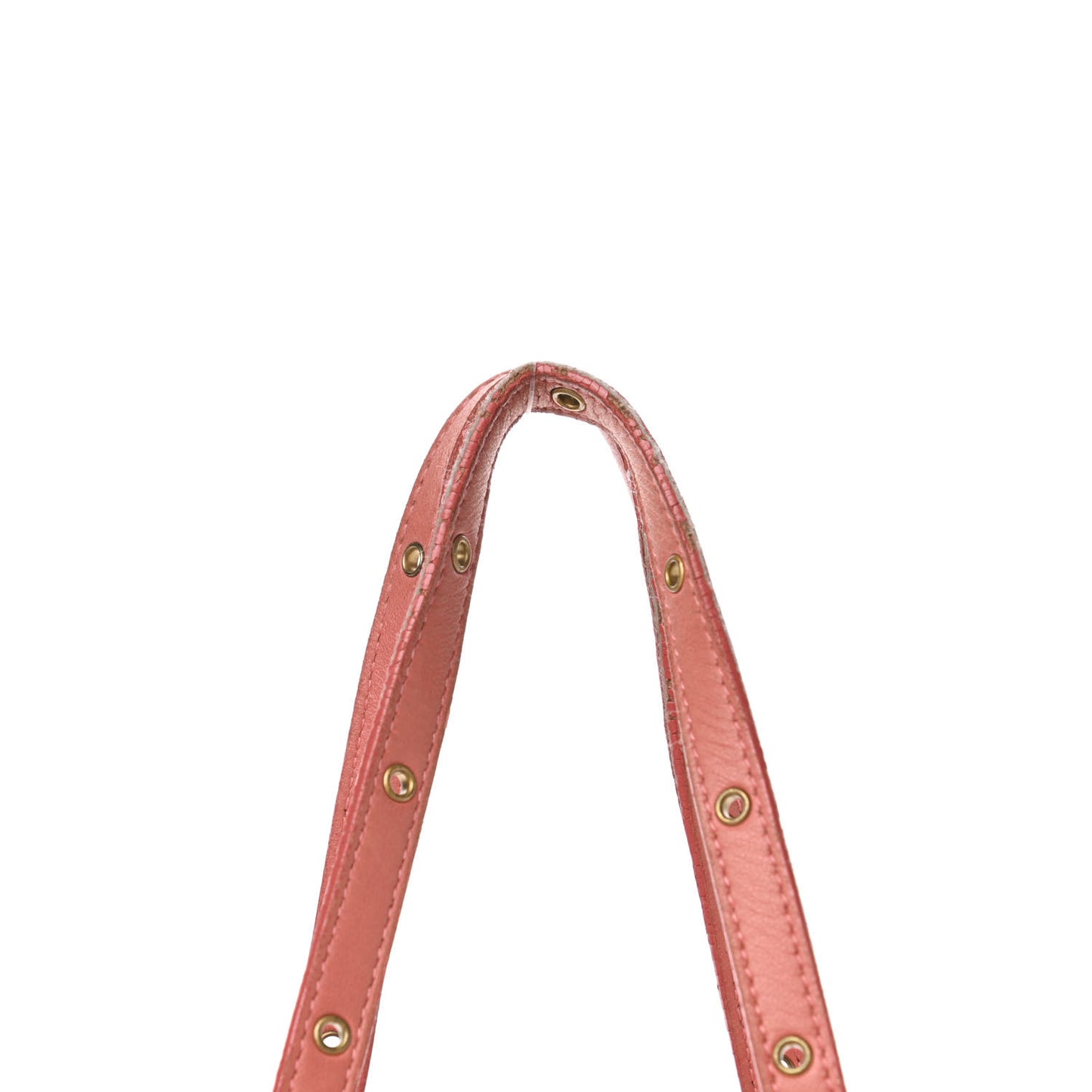 Nappa Intrecciato Mini Shopper Tote Corallo