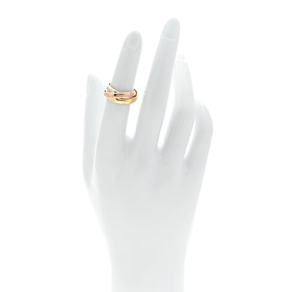 Cartier 18K Pink Yellow White Gold Classic Les Must De Cartier Trinity Ring 49 5 2 of 4