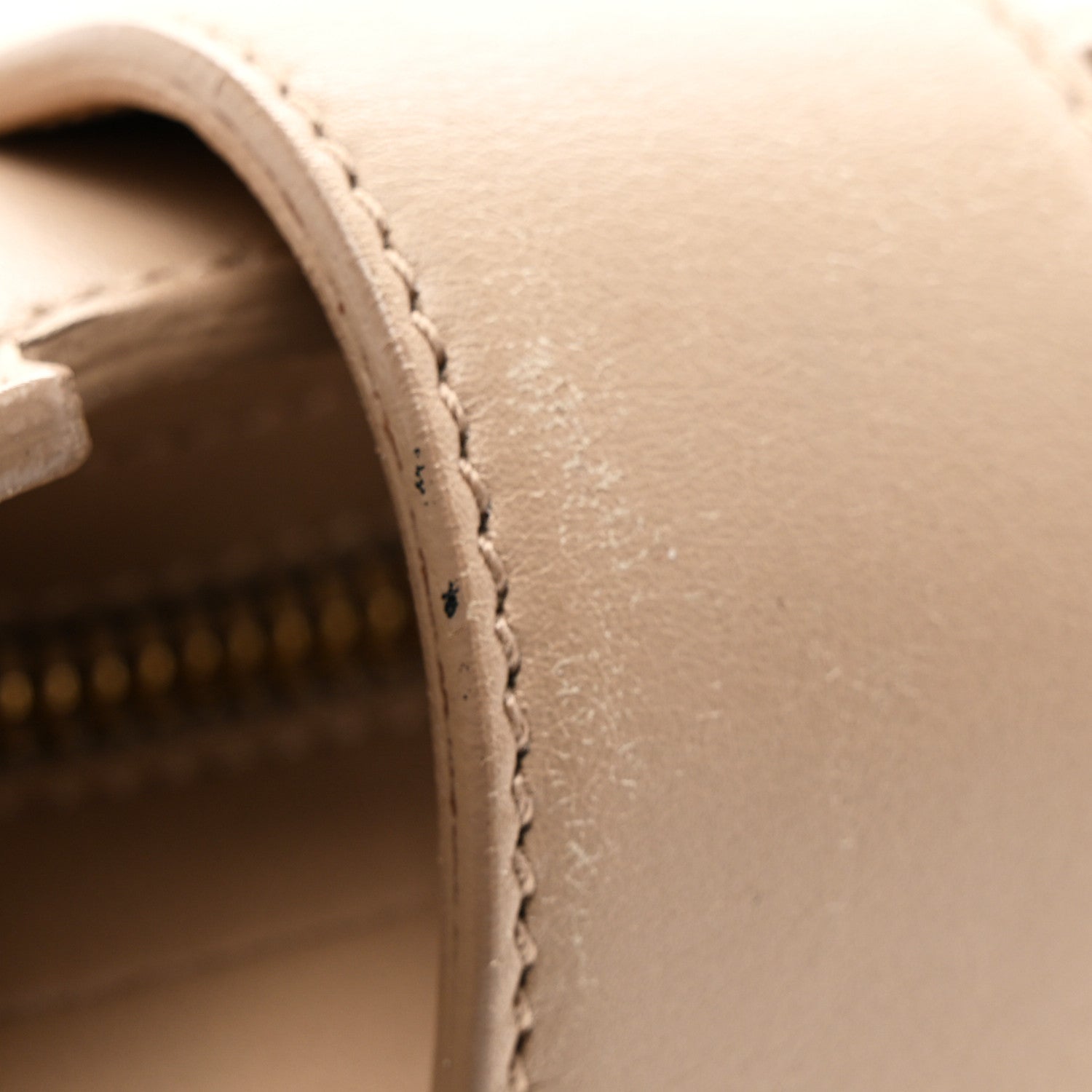 Saint Laurent Smooth Calfskin Small Monogram Cabas Beige 13 of 15