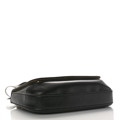 Prada City Calf Pionniere Saddle Bag Black 4 of 8