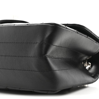 Chanel Aged Calfskin Chevron Quilted 2.55 Reissue Mini Flap Black 10 of 11