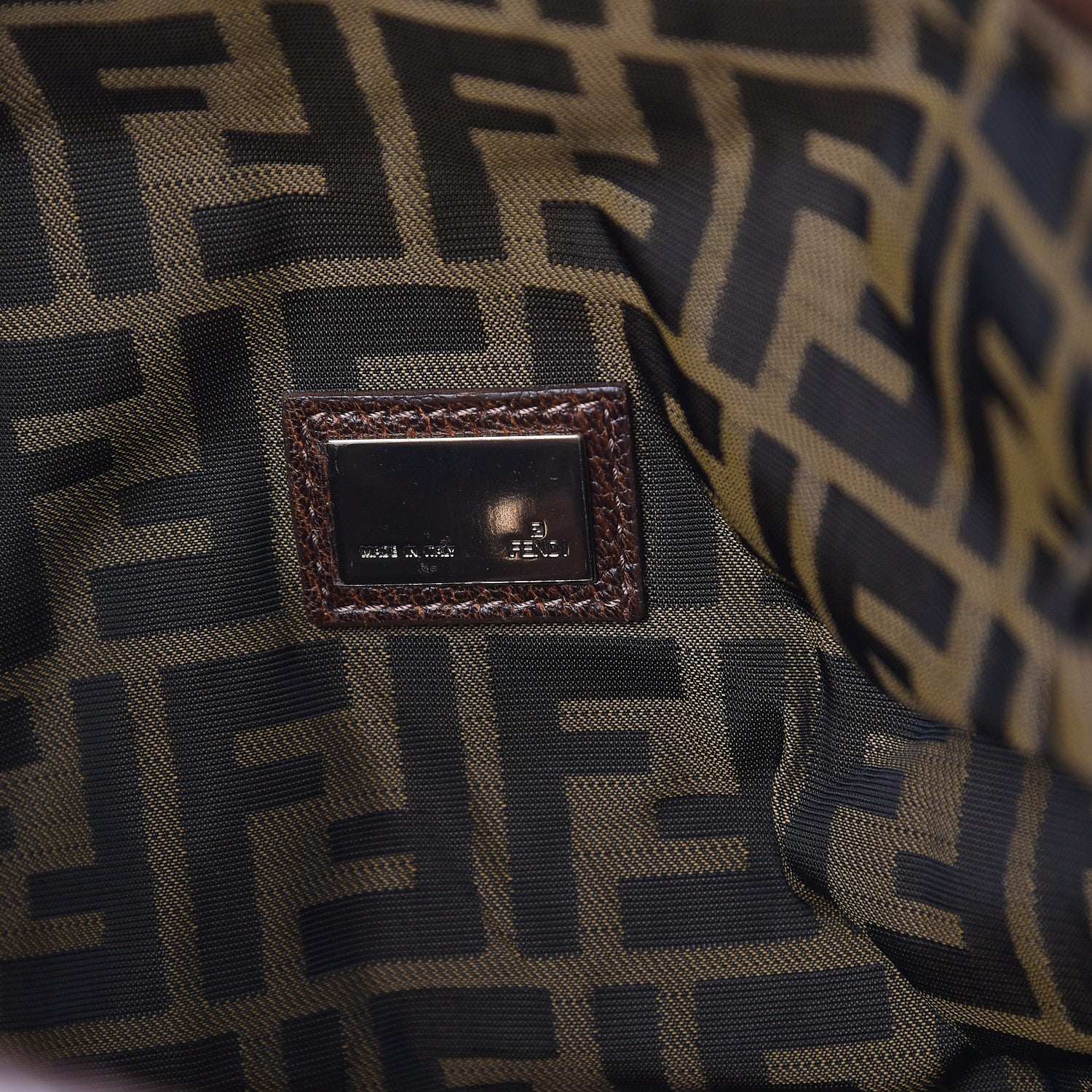 Fendi Nappa Nuvolata Spy Cognac 5 of 8