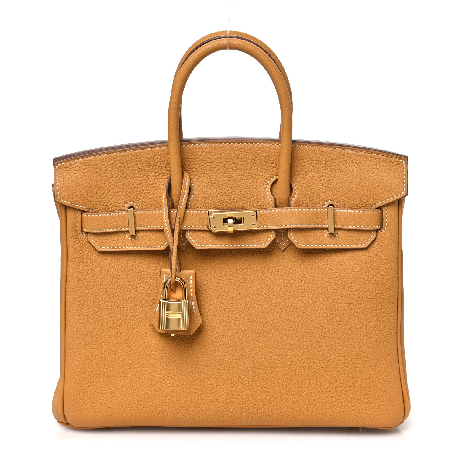 Hermes Togo Birkin 25 Natural Sable 1 of 10