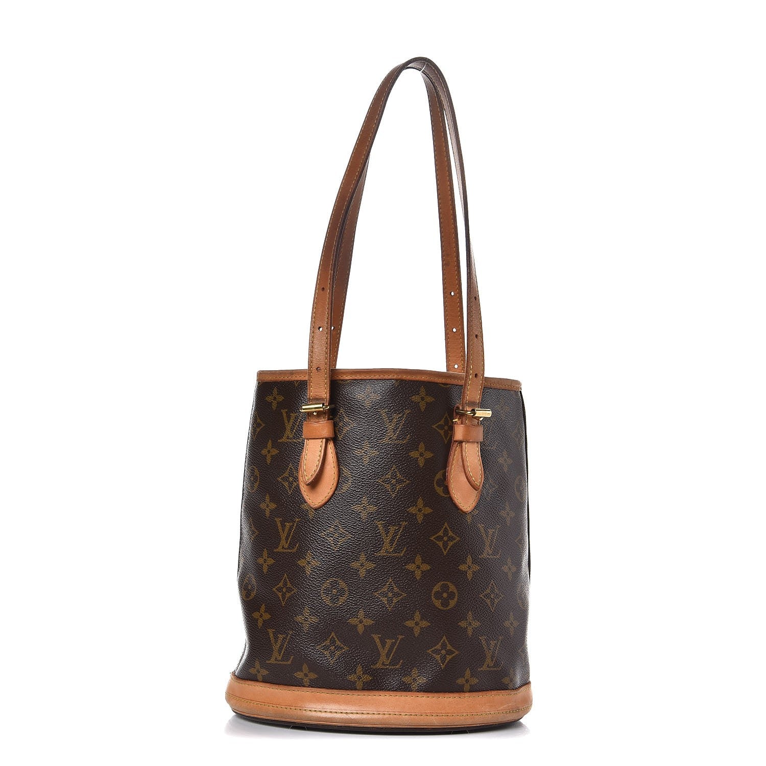 Louis Vuitton Monogram Petit Bucket 23 1 of 10