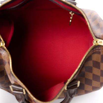 Louis Vuitton Damier Ebene Speedy Bandouliere 30 5 of 13