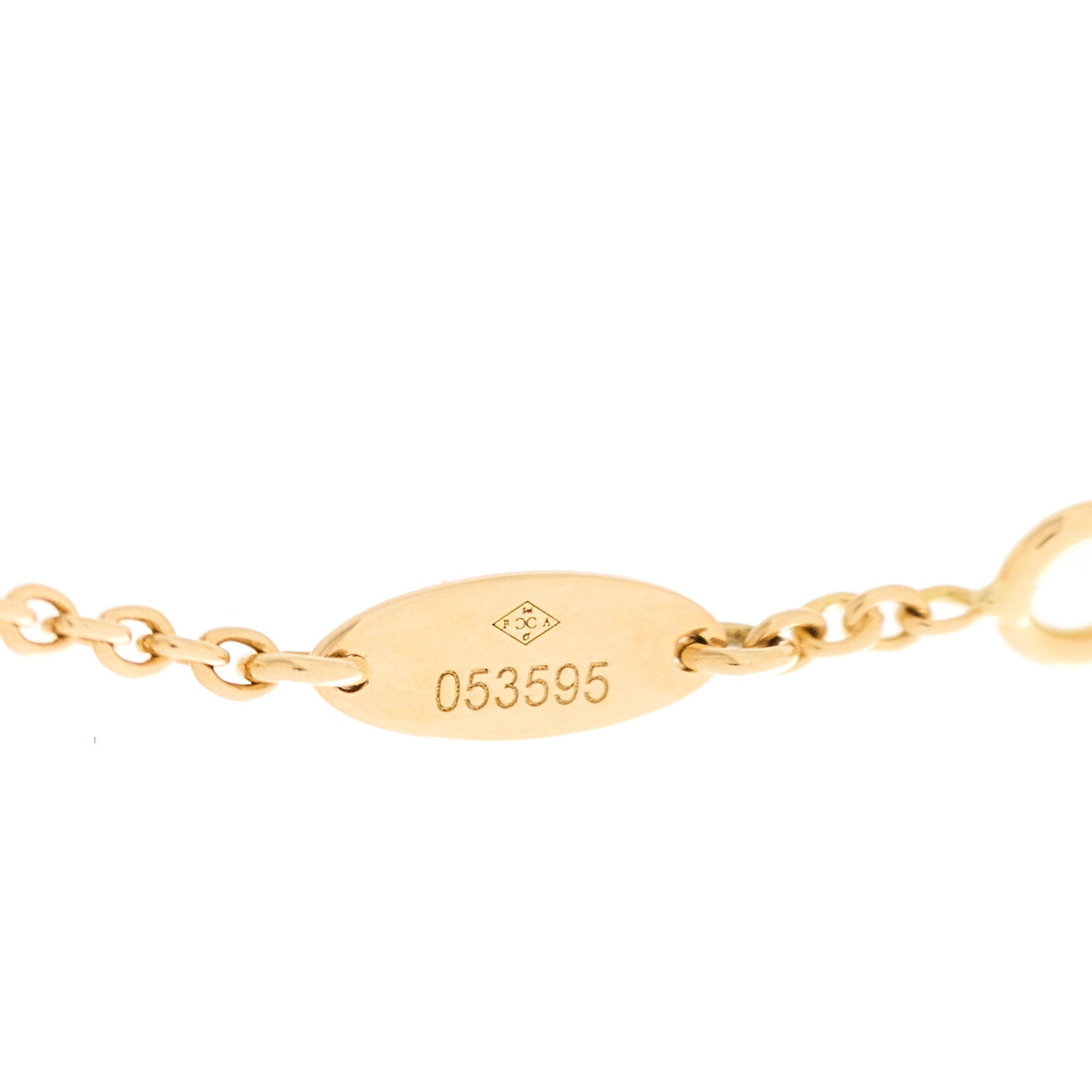 Christian Dior 18K Yellow Gold Lapis Lazuli Diamond Rose Des Vents Bracelet 3 of 4