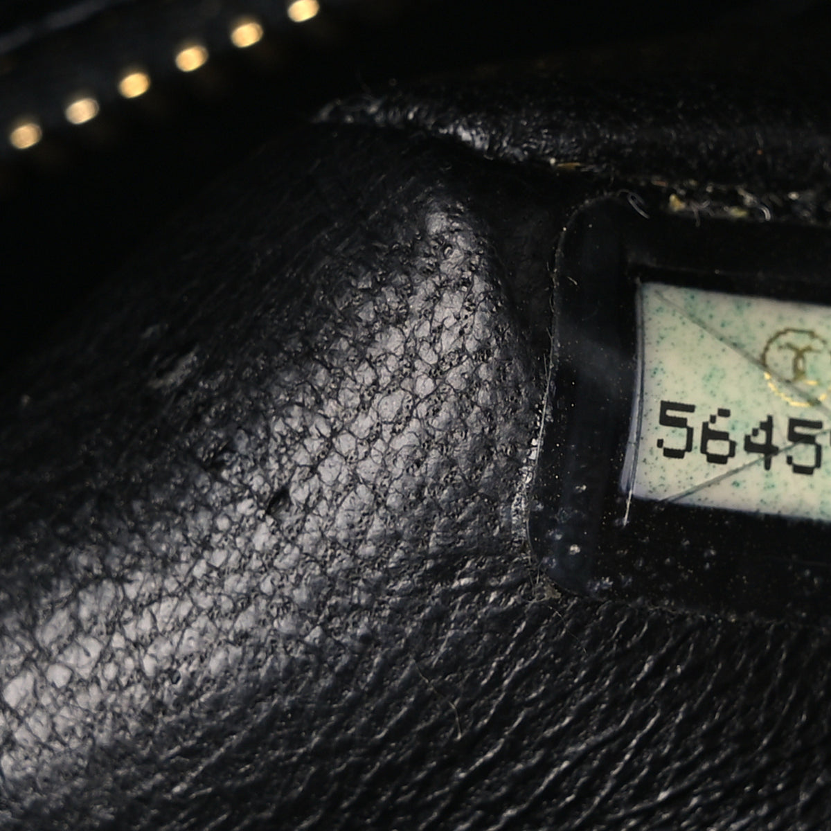 Caviar Quilted Medallion Tote Black