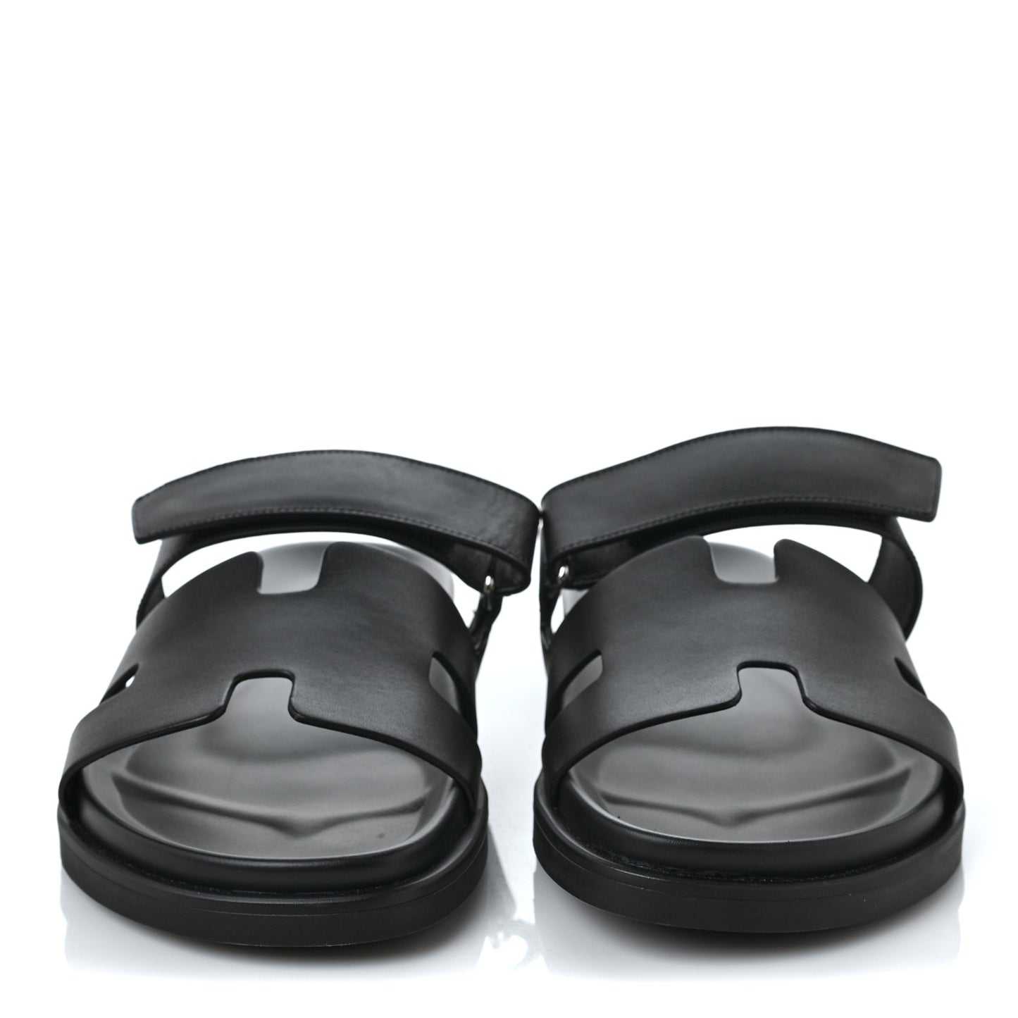 Calfskin Mens Chypre Sandals 42.5 Black