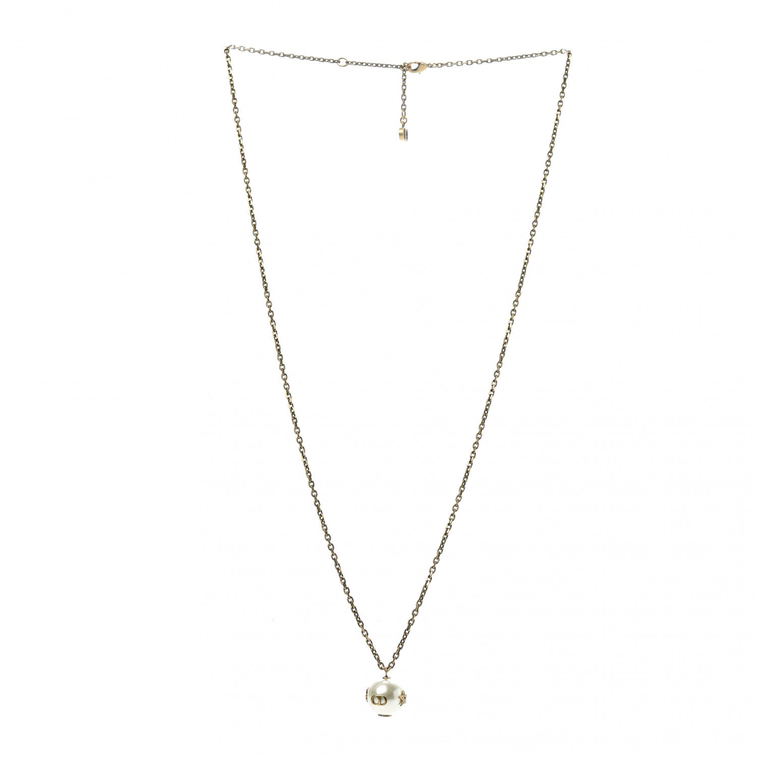Christian Dior Tresor De Tribal Long Necklace Gold 3 of 5