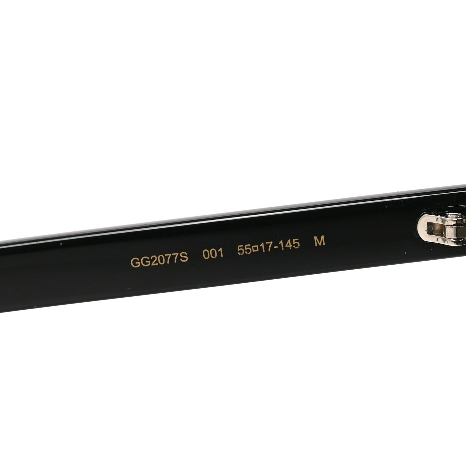 Gucci Acetate Square Sunglasses GG2077S Black 6 of 7