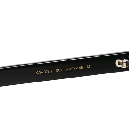 Gucci Acetate Square Sunglasses GG2077S Black 6 of 7