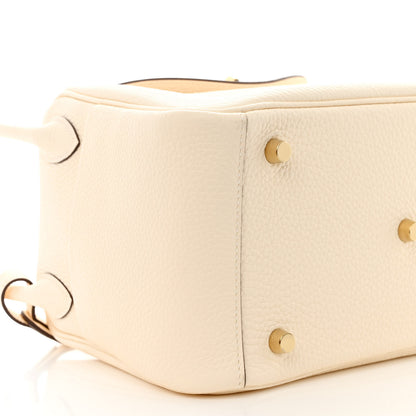 Hermes Taurillon Clemence Lindy 26 Nata 9 of 11