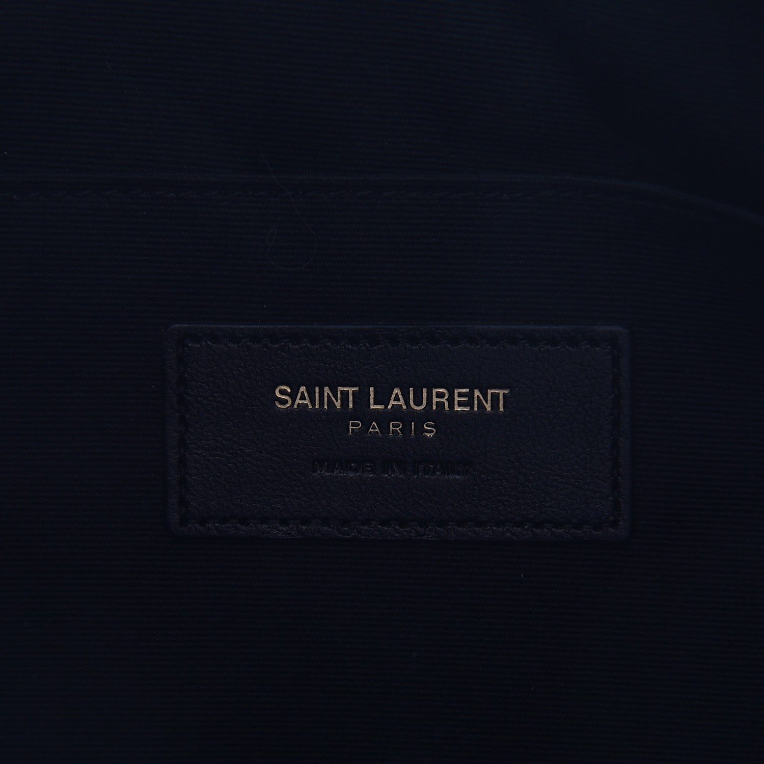 Saint Laurent Calfskin Matelasse Chevron Monogram Document Holder Amaranto 6 of 10