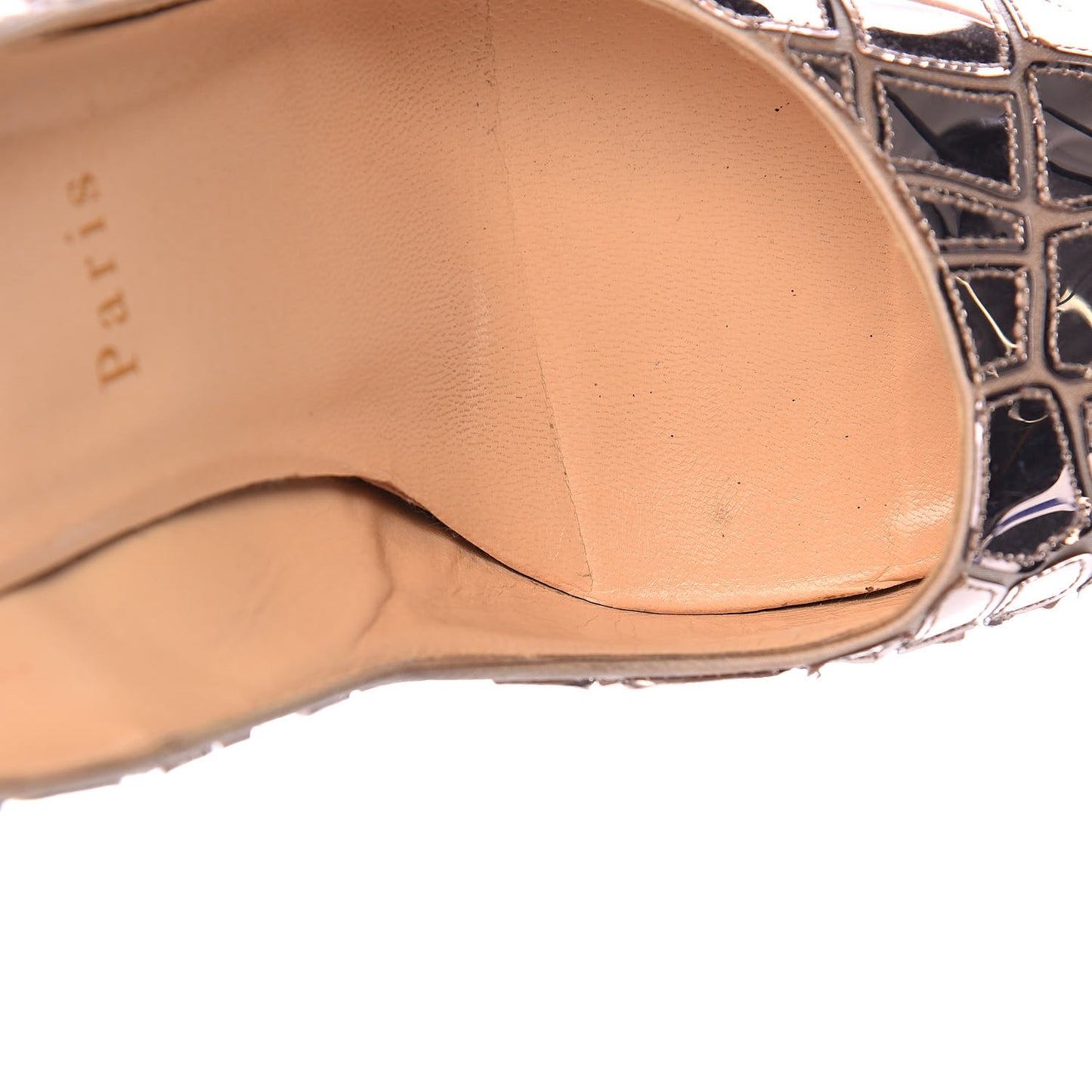 Crepe Satin Sequins Sobek 140 Pumps 39 Tourterelle