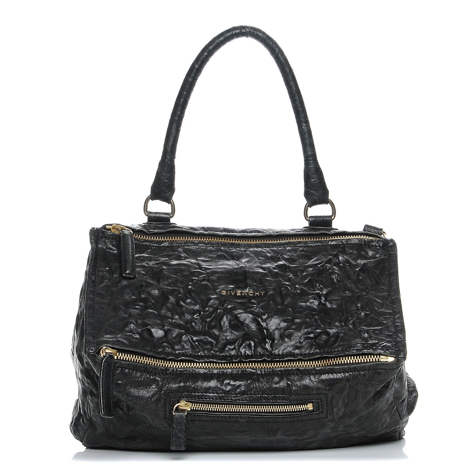 Givenchy Tumbled Sheepskin Medium Pandora Black 1 of 11