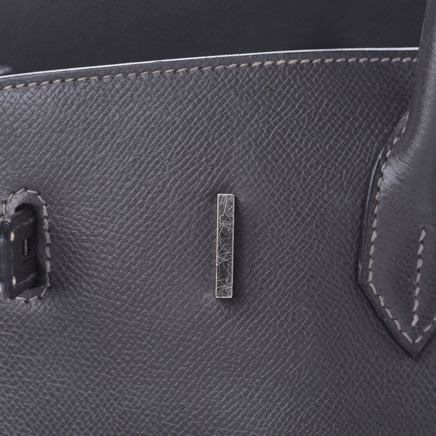 Epsom Birkin 35 Ardoise