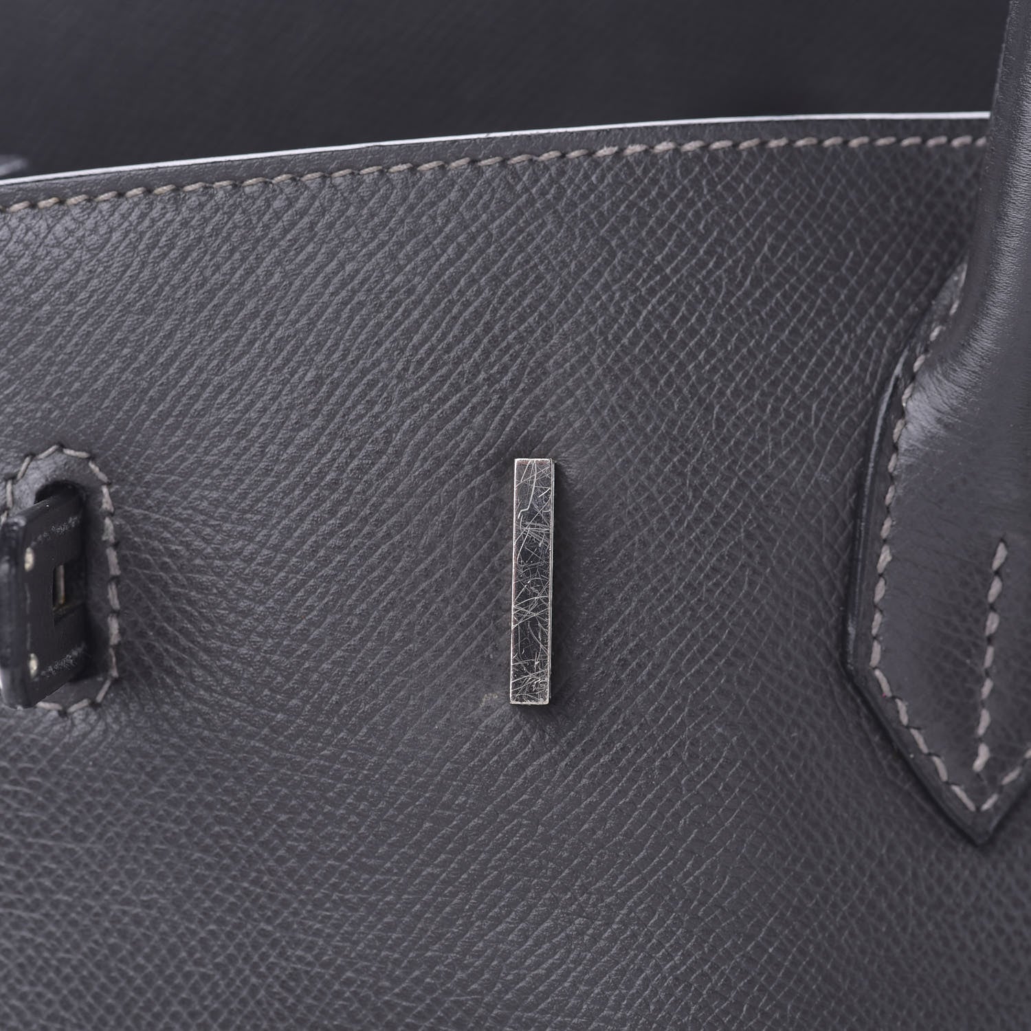 Hermes Epsom Birkin 35 Ardoise 21 of 36