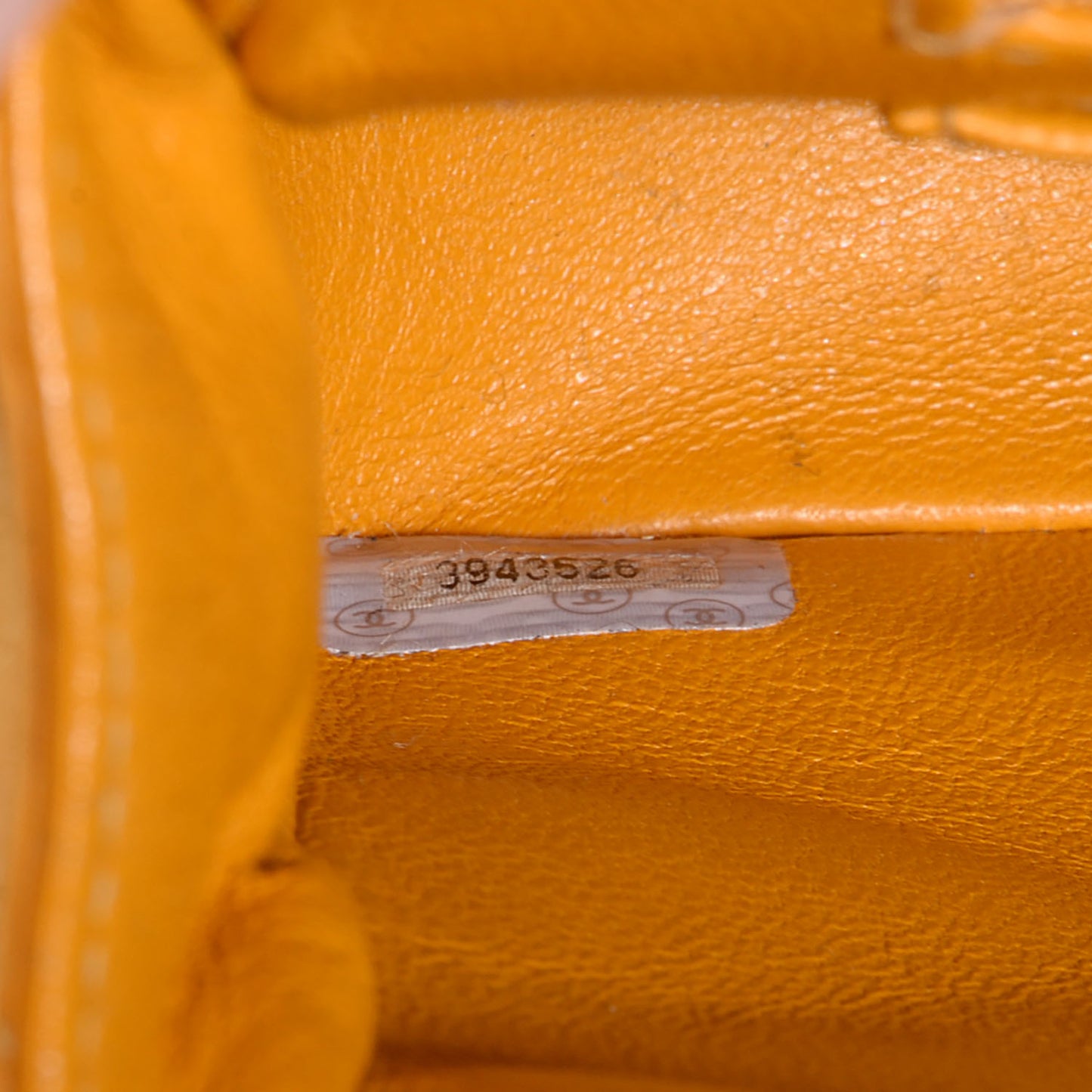 Lambskin Quilted Backpack Mango