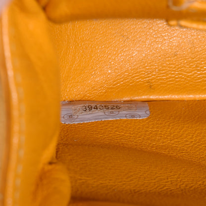 Chanel Lambskin Quilted Backpack Mango 9 of 11