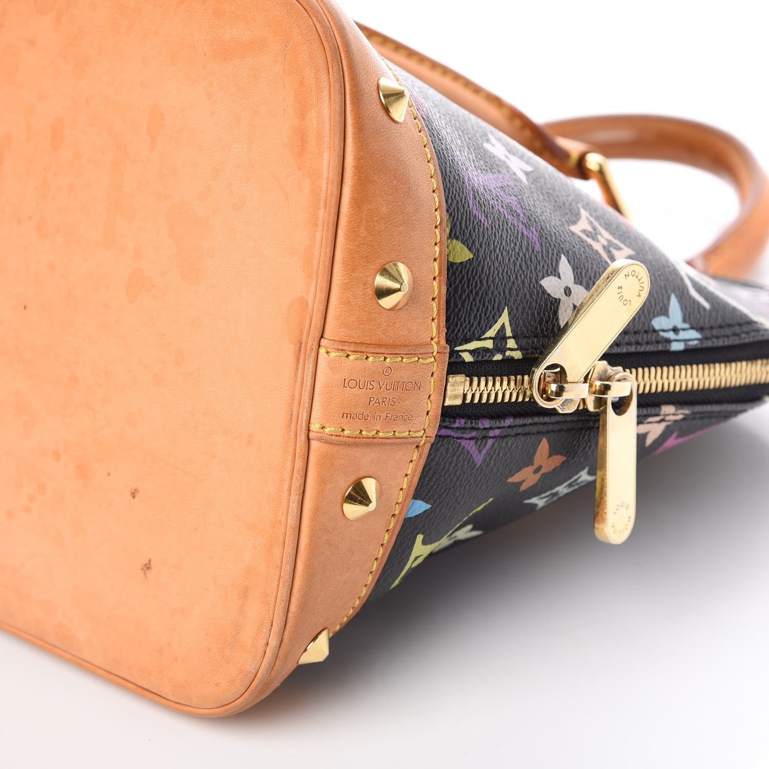 Louis Vuitton Monogram Multicolor Alma Black 7 of 13