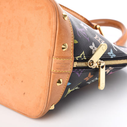 Louis Vuitton Monogram Multicolor Alma Black 7 of 13