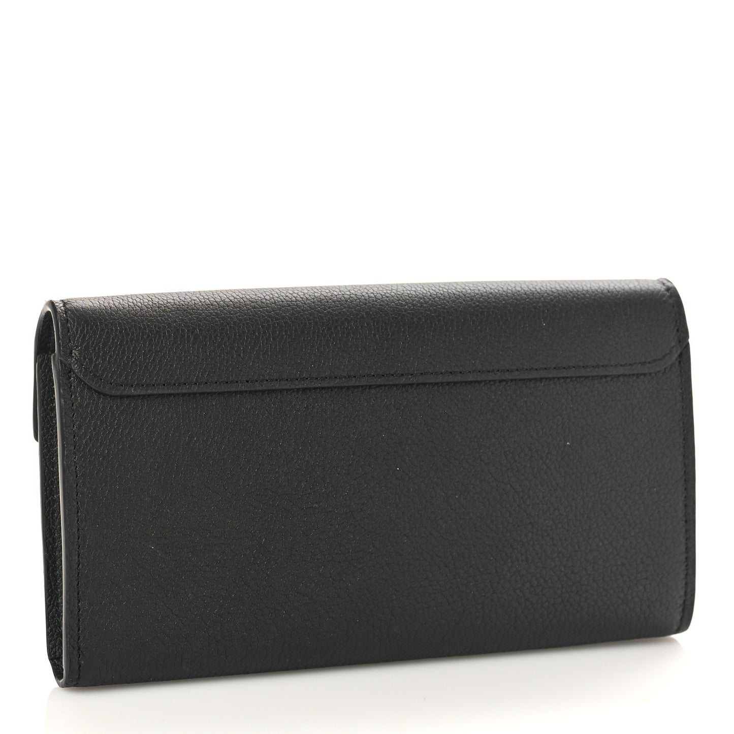 Soft Calfskin My Lockme Wallet Black