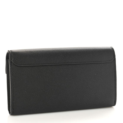 Louis Vuitton Soft Calfskin My Lockme Wallet Black 3 of 8