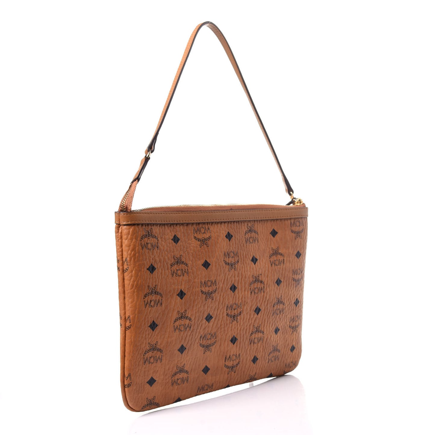 Visetos Liz Shopper Tote Pouch Cognac