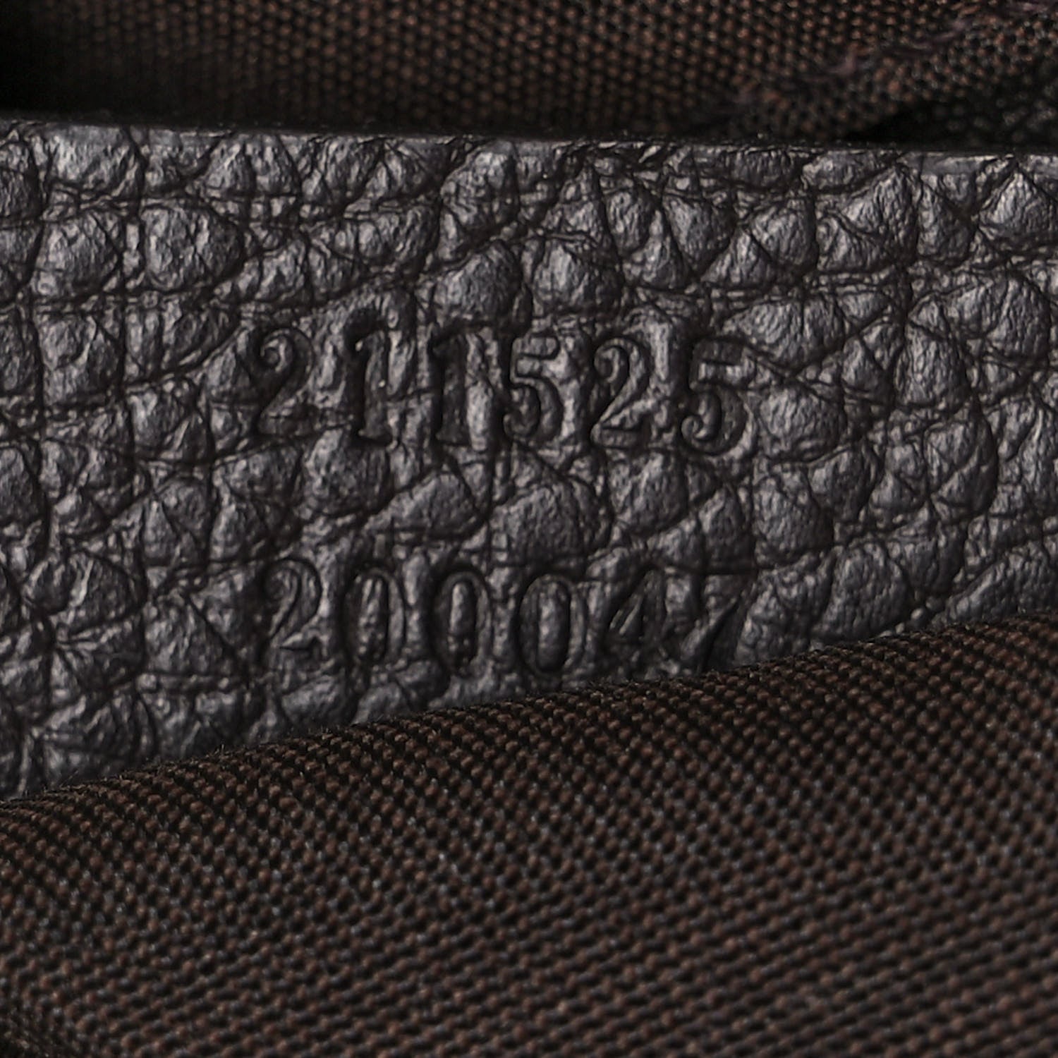 Gucci Nylon Monogram Large Tote Dark Brown 7 of 14