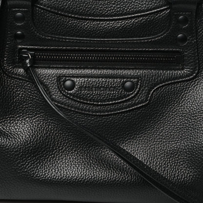 Balenciaga Grained Calfskin Neo Classic Black Hardware S City Black 8 of 10