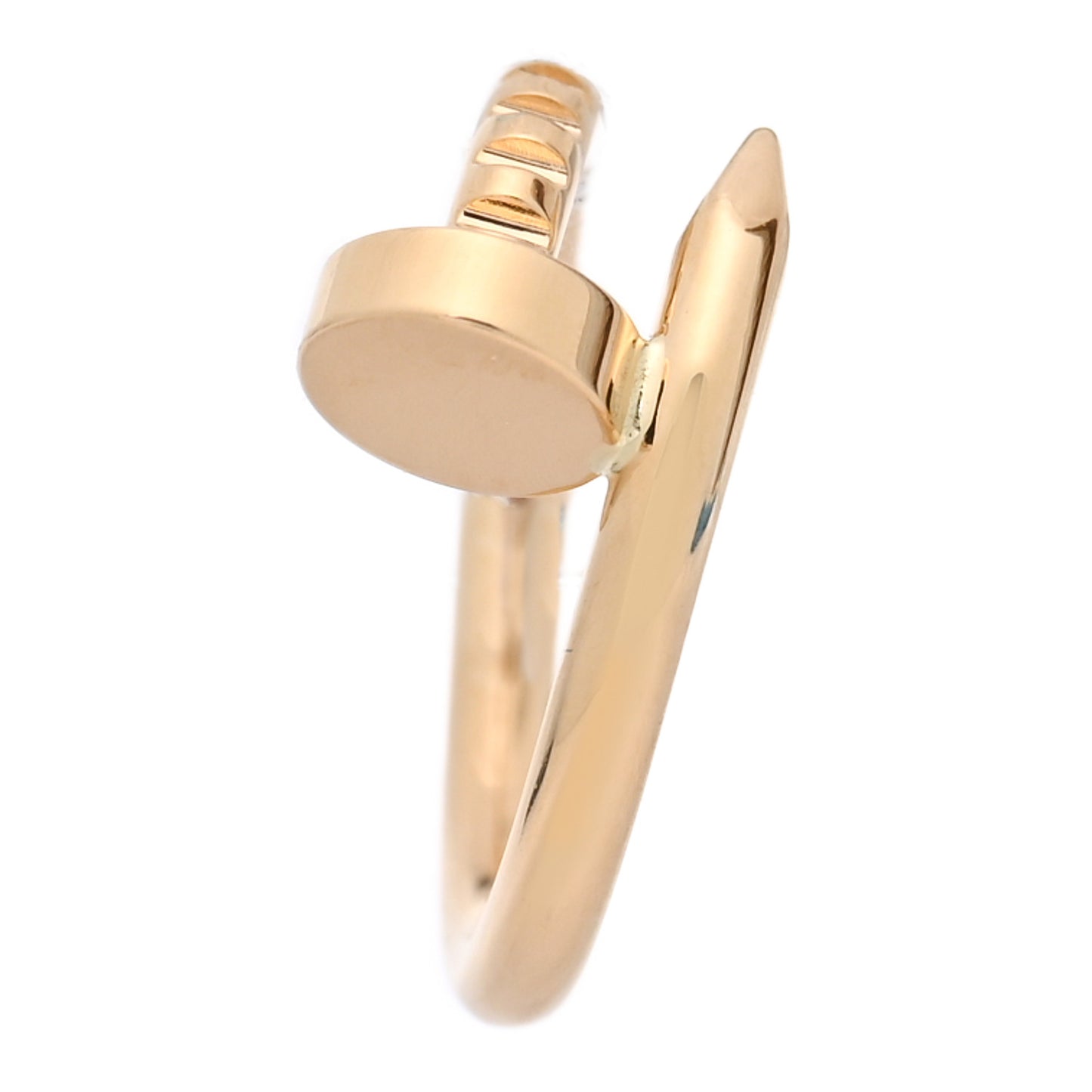 18K Yellow Gold Juste Un Clou Single Hoop Earring